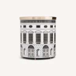 Fornasetti Cestini Di Carta^Architettura Del Cestino Della Carta Bianco Nero