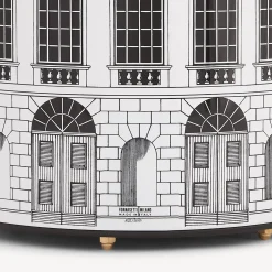 Fornasetti Cestini Di Carta^Architettura Del Cestino Della Carta Bianco Nero