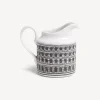 Fornasetti Set Da Te E Caffe^Architettura Della Brocca Di Latte Bianco Nero