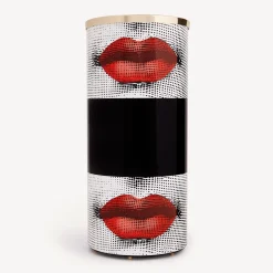Fornasetti Portaombrelli^Bacio Portaombrelli Bianco/Nero/Rosso