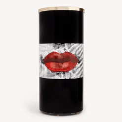 Fornasetti Portaombrelli^Bacio Portaombrelli Bianco/Nero/Rosso