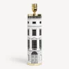 Fornasetti Lampade E Paralumi^Base Lampada Cilindrica Architettura Bianco Nero