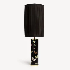 Fornasetti Lampade E Paralumi^Base Lampada Cilindrica Farfalle Multicolore