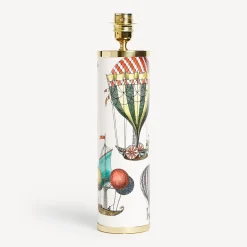 Fornasetti Lampade E Paralumi^Base Lampada Cilindrica Palloni Multicolore