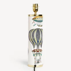 Fornasetti Lampade E Paralumi^Base Lampada Cilindrica Palloni Multicolore