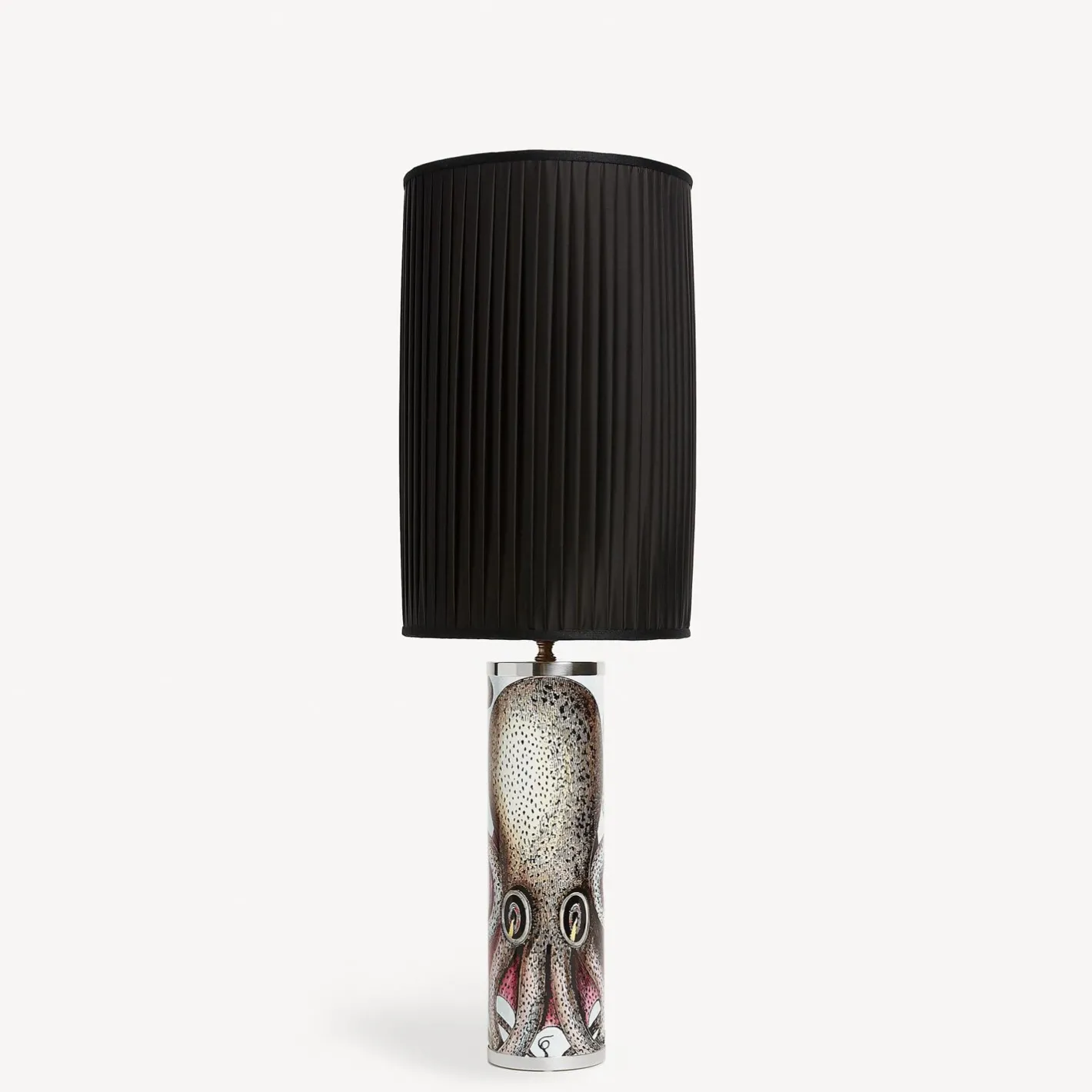 Fornasetti Lampade E Paralumi^Base Lampada Cilindrica Polipo Multicolore