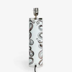Fornasetti Lampade E Paralumi^Base Lampada Cilindrica Polipo Multicolore