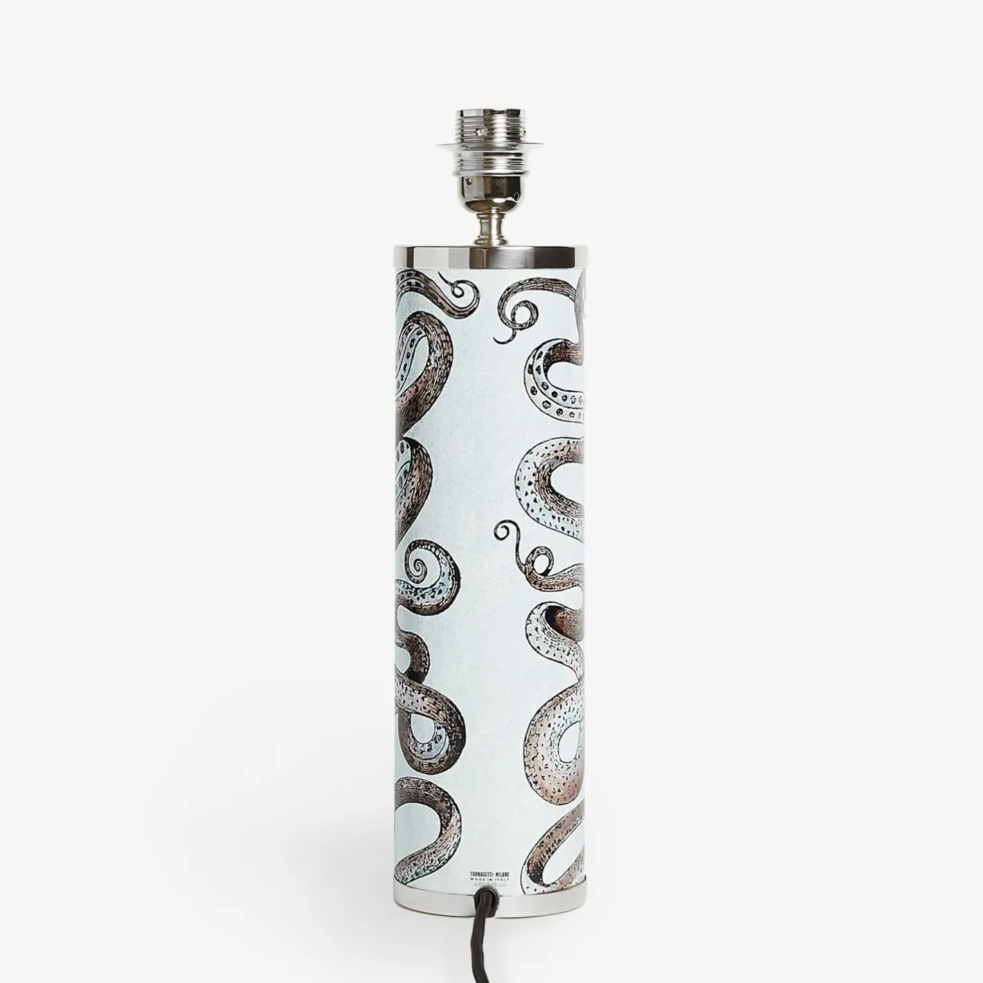 Fornasetti Lampade E Paralumi^Base Lampada Cilindrica Polipo Multicolore