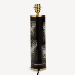 Fornasetti Lampade E Paralumi^Base Lampada Civette Cilindrica Multicolore
