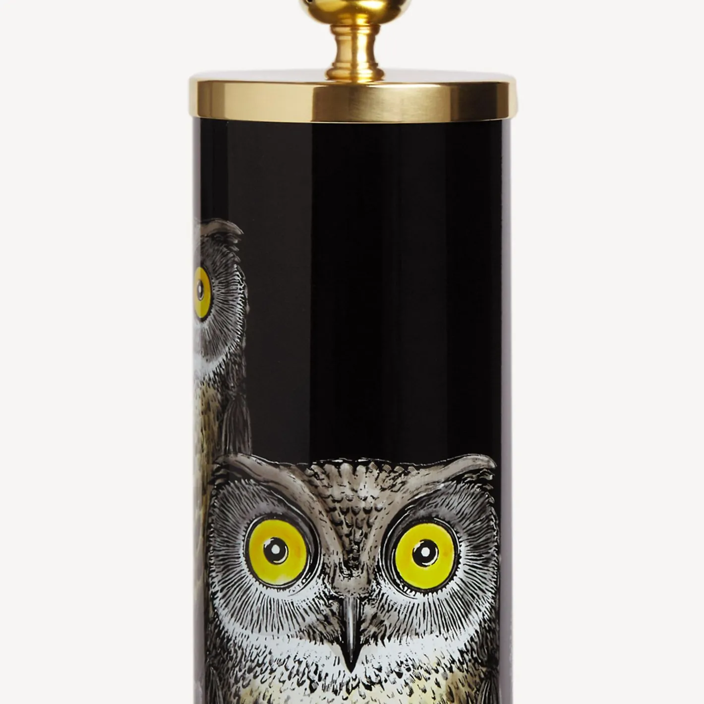 Fornasetti Lampade E Paralumi^Base Lampada Civette Cilindrica Multicolore