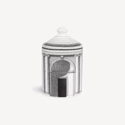 Fornasetti Candele Profumate^Candela Profumata Se Poi - Architettura Decor - Immaginazione Fragranza Bianco Nero