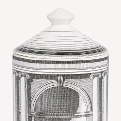 Fornasetti Candele Profumate^Candela Profumata Se Poi - Architettura Decor - Immaginazione Fragranza Bianco Nero