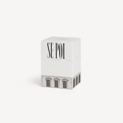Fornasetti Candele Profumate^Candela Profumata Se Poi - Architettura Decor - Immaginazione Fragranza Bianco Nero