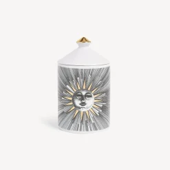 Fornasetti Candele Profumate^Candela Profumata Se Poi - Soli Decor - Fragranza Immaginazione Bianco/Nero/Oro