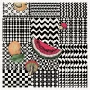 Fornasetti Sfondo^Carta Da Parati Frutta E Geometrico Originale