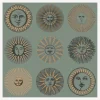Fornasetti Sfondo^Carta Da Parati Soli Salvia E Oro Rosa