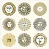 Fornasetti Sfondo^Carta Da Parati Soli Crema E Oro
