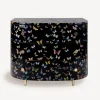 Fornasetti Cassettiera^Cassettiera Curva Farfalle Multicolore