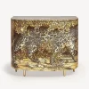 Fornasetti Cassettiera^Cassettiera Curva Leopardo Multicolore