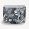 Fornasetti Cassettiera^Cassettiera Curva Scimmie Multicolore