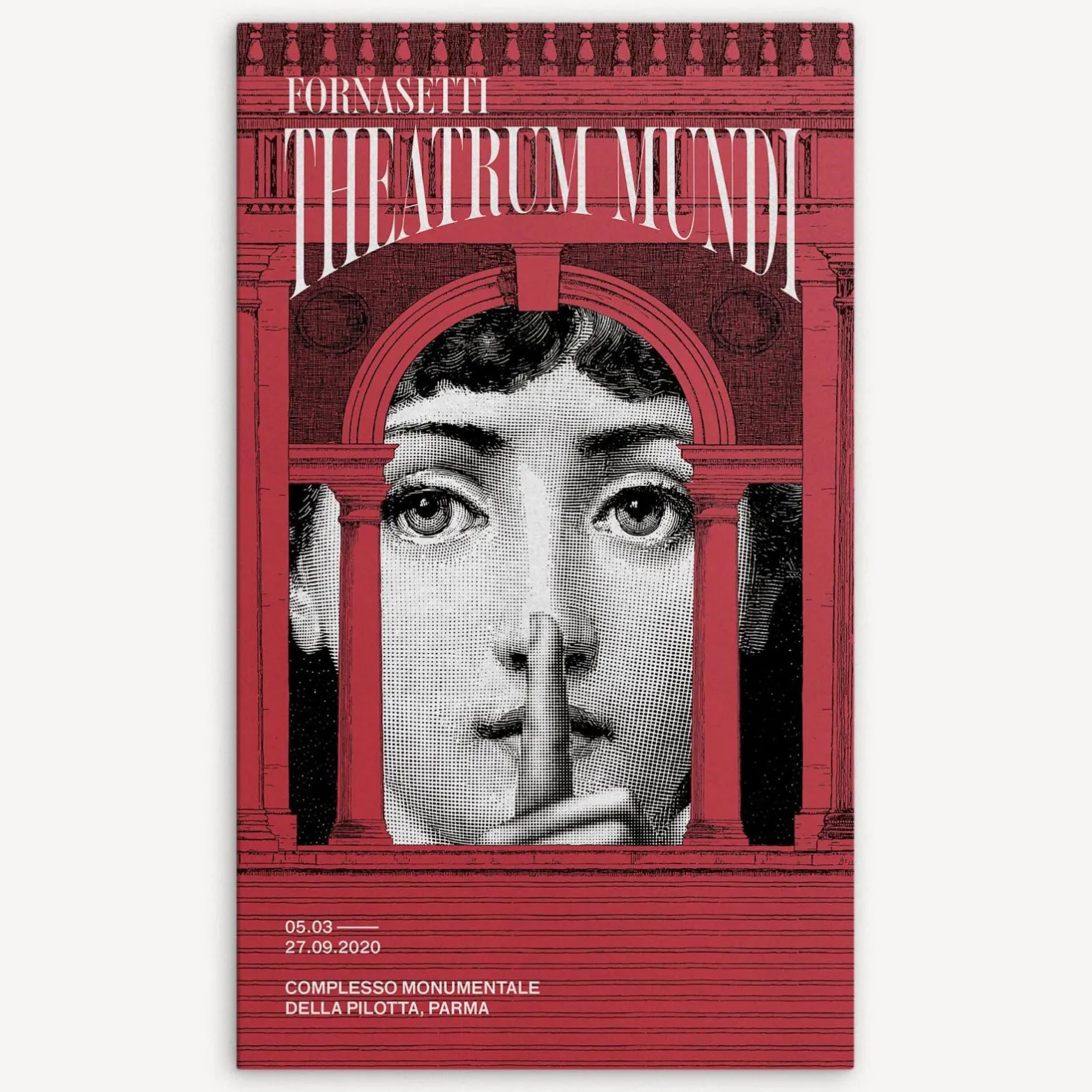 Fornasetti Libri^Catalogo Theatrum Mundi Bianco/Nero/Rosso