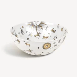 Fornasetti Set Di Antipasti E Centrotavola^Centrotavola Astronomici Bianco/Nero/Oro