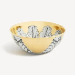 Fornasetti Set Di Antipasti E Centrotavola^Centrotavola Rosone N.6 Bianco/Nero/Oro