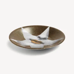 Fornasetti Set Di Antipasti E Centrotavola^Centrotavola Tema E Variazioni N.399 Bianco/Nero/Oro