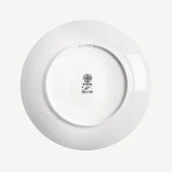 Fornasetti Piatti Decorativi^Cerchio Piastra Rosone N.6 Bianco/Nero/Oro