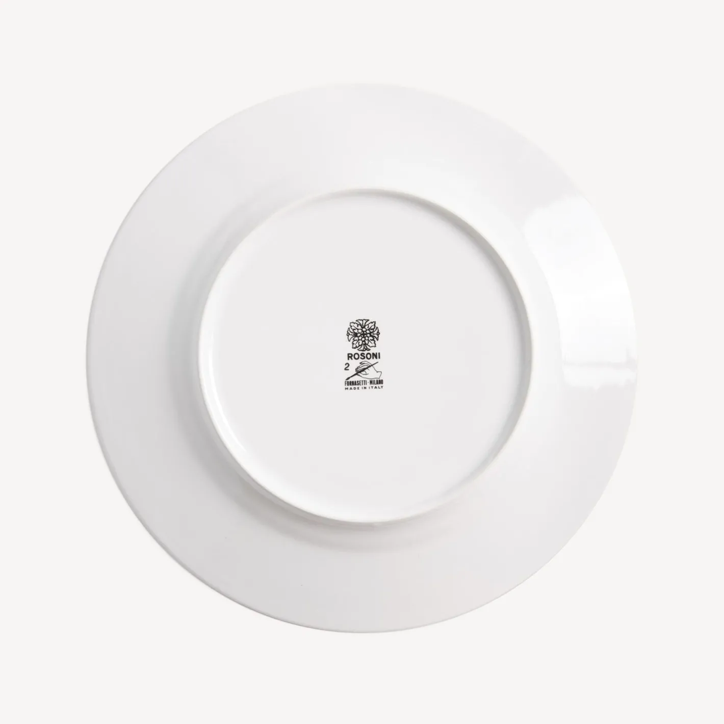 Fornasetti Piatti Decorativi^Cerchio Piastra Rosone N.2 Bianco/Nero/Oro