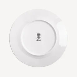 Fornasetti Piatti Decorativi^Cerchio Piastra Rosone N.1 Bianco/Nero/Oro