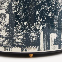 Fornasetti Cestini Di Carta^Cestino Carta Giardino Settecentesco Blu/Avorio