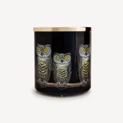 Fornasetti Cestini Di Carta^Cestino Di Carta Civette Multicolore