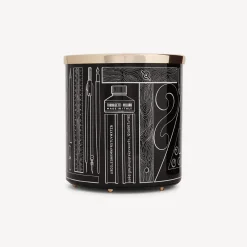 Fornasetti Cestini Di Carta^Cestino Di Carta Strumenti Da Disegno Bianco Nero