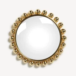 Fornasetti Specchi Di Design^Collier A Specchio Ottone