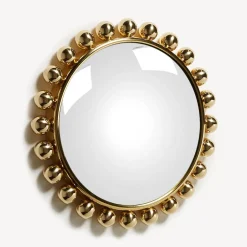 Fornasetti Specchi Di Design^Collier A Specchio Ottone