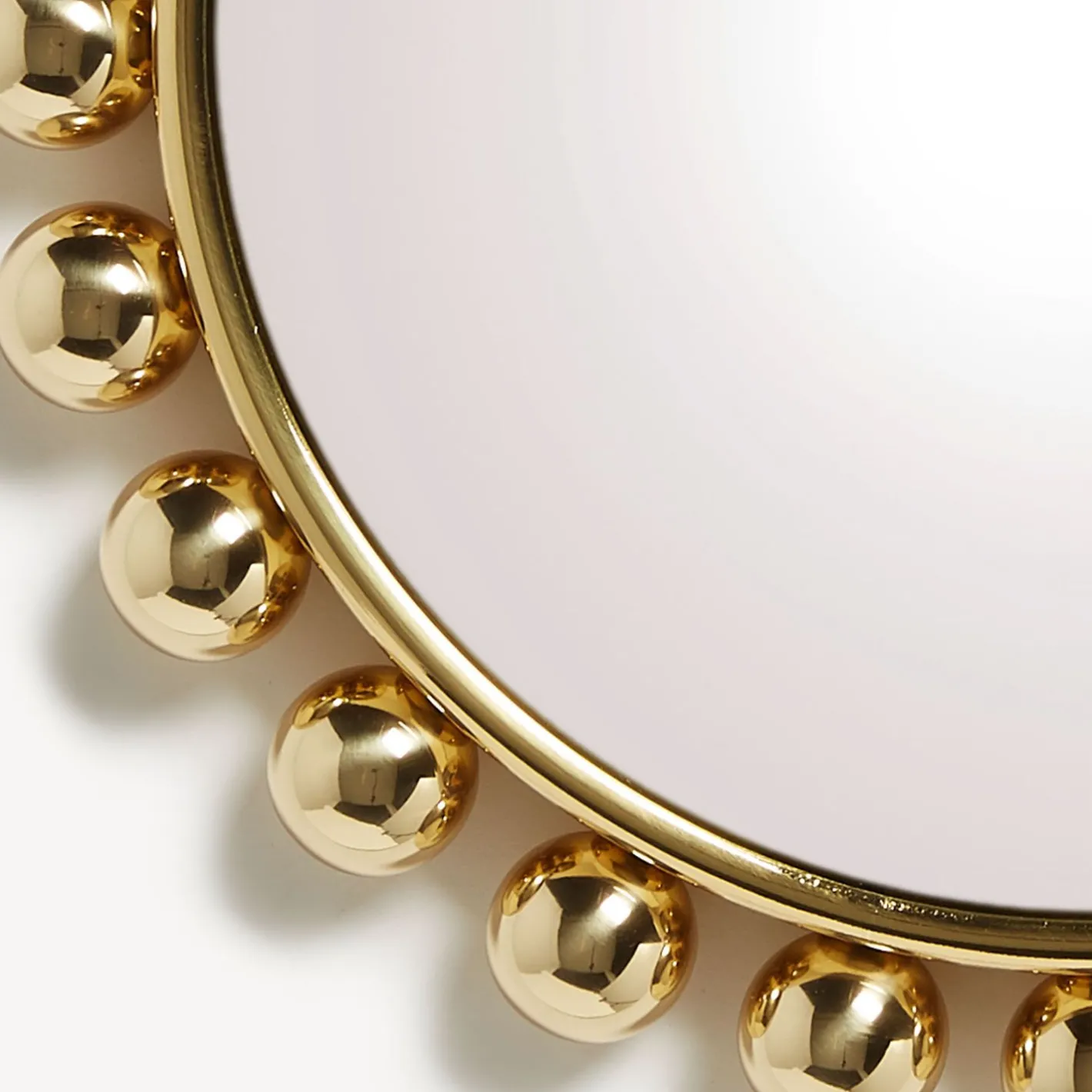 Fornasetti Specchi Di Design^Collier A Specchio Ottone