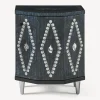 Fornasetti Armadietti^Comodino Poliedrico Giro Di Conchiglie Argento/Blu