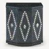 Fornasetti Armadietti^Comodino Poliedrico Giro Di Conchiglie Argento/Blu