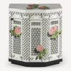 Fornasetti Armadietti^Comodino Poliedrico Musciarabia Con Rose Multicolore