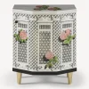 Fornasetti Armadietti^Comodino Poliedrico Musciarabia Con Rose Multicolore