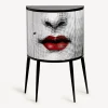 Fornasetti Console Di Archiviazione^Consola Bocca Bianco/Nero/Rosso