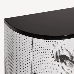 Fornasetti Console Di Archiviazione^Consola Bocca Bianco/Nero/Rosso