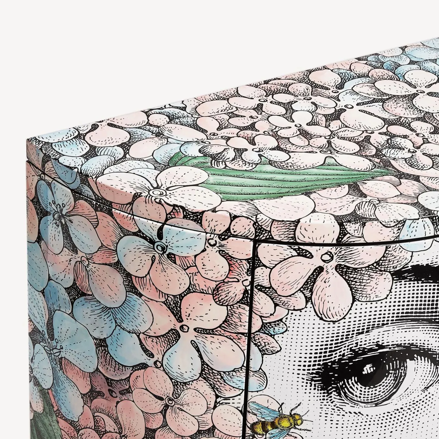 Fornasetti Console Di Archiviazione^Consola Ortensia Multicolore