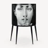 Fornasetti Console Di Archiviazione^Consola Silenzio Bianco Nero