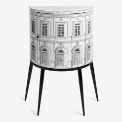 Fornasetti Console Di Archiviazione^Console Architettura Bianco Nero