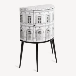 Fornasetti Console Di Archiviazione^Console Architettura Bianco Nero