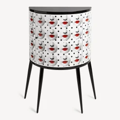 Fornasetti Console Di Archiviazione^Consolle Comme Des Forna Bianco/Nero/Rosso