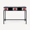 Fornasetti Console Di Archiviazione^Consolle Con Cassettiera Kiss Rosso/Bianco/Nero