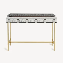 Fornasetti Console Di Archiviazione^Consolle Con Cassetto Architettura Bianco Nero